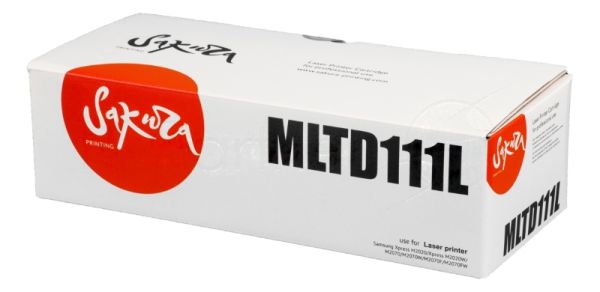 Картридж лазерный Sakura MLTD111L для Samsung,Xpress M2020/ M2020W/ M2070/ M2070W/ M2070F/ M2070FW черный, 2000 к.