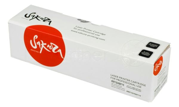 Картридж Sakura 45807102/45807119 для OKI B412/432/512/MB472/492/562, черный, 3 000 к.