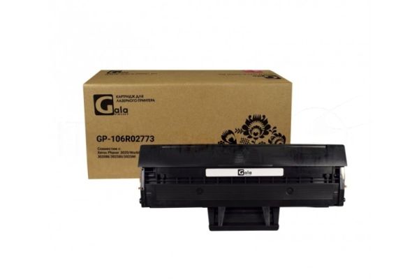 Картридж лазерный GalaPrint GP-106R02773 черный (1500 стр) для Xerox Phaser 3020/WorkCentre 3025/3020BI/3025BI/3025NI (для аппаратов, выпущенных после 01.07.2017)
