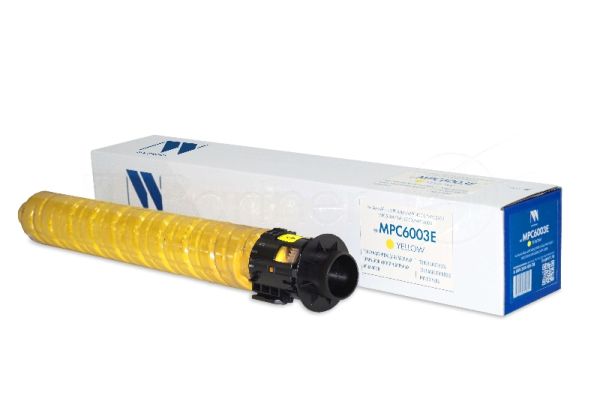 Картридж NVPrint совместимый NV-MPC6003E Yellow для Ricoh Aficio-MPC4503/MPC4504/MPC5503/MPC5504/MPC6003/MPC6004 (22500k)
