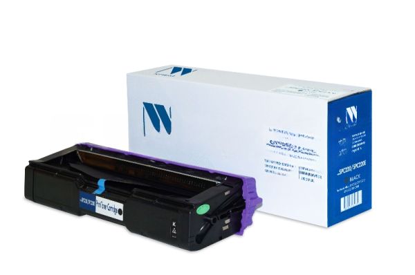 Картридж NVPrint совместимый NV-SPC220/SPC220E черный для Ricoh Aficio SP C220/SP C221/SP C222/SP C240 (406052) (2300k)