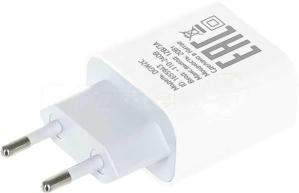 Сетевое зарядное устройство Digma DGW2C 3A PD белый