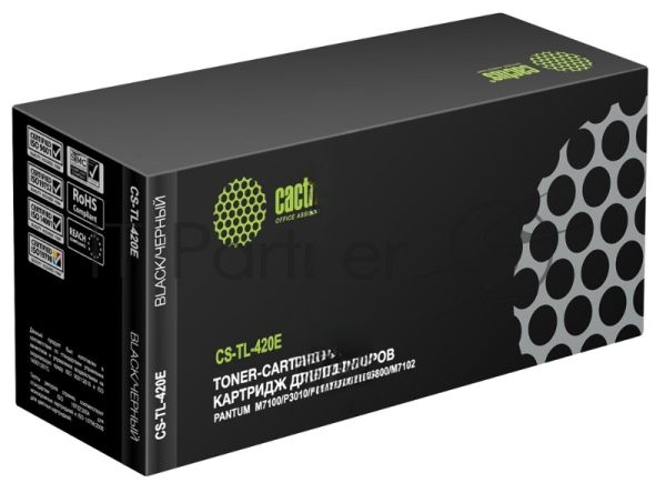 Картридж лазерный Cactus CS-TL-420E TL-420E черный (1500 стр.) для Pantum M7100/P3010/P3300/M6700/M6800
