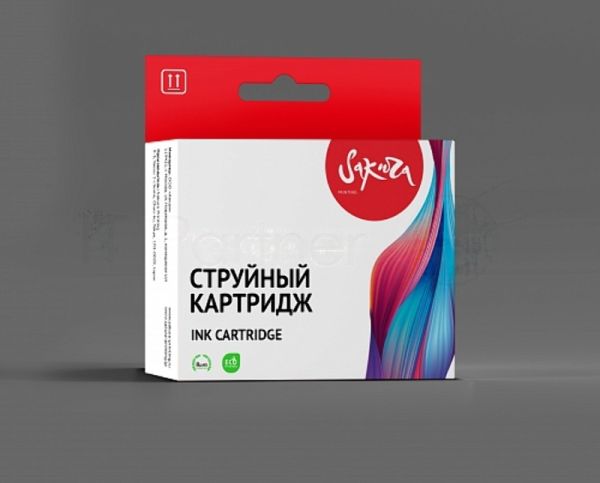 Картридж струйный Sakura LC3619C для Brother, голубой
