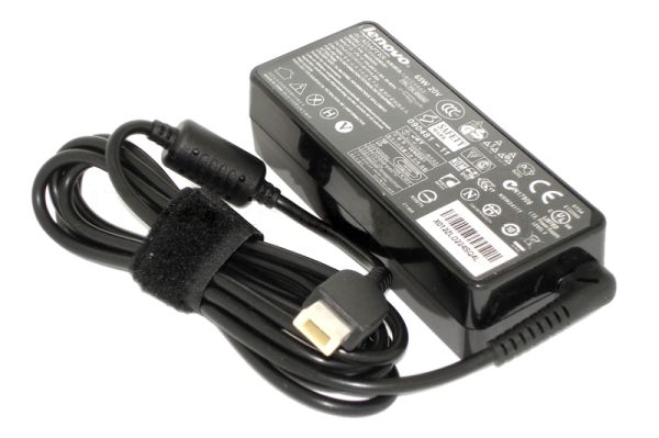 Блок питания (сетевой адаптер) для ноутбуков Lenovo 20V 3.25A 65W Rectangle (прямоугольный)