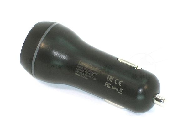 Автомобильное зарядное устройство AMPERIN CCB-1USB USB DC 5V 3.0A/9V 2A/12V 1.5A черный