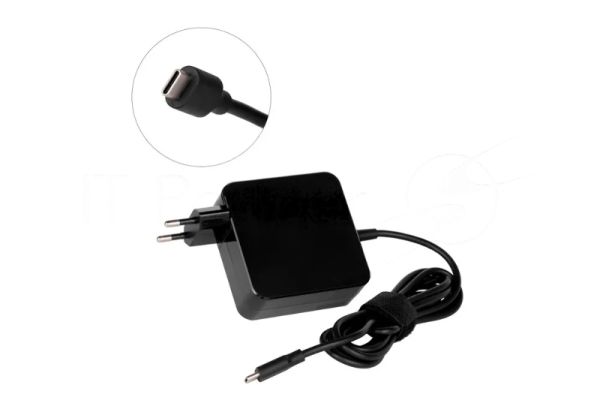 Блок питания (сетевой адаптер) для ноутбуков Xiaomi 65W USB Type-C OEM черный