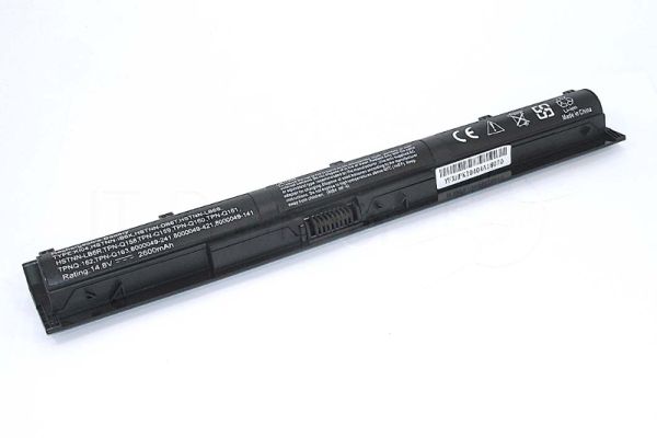 Аккумуляторная батарея для ноутбука HP Pavilion 14/15/17 (KI04) 14.8V 2600mAh OEM черный