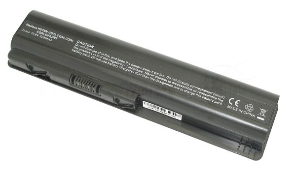 Аккумуляторная батарея для ноутбука HP Pavilion DV4, Compaq CQ40, CQ45 (HSTNN-CB72) 52Wh OEM черный