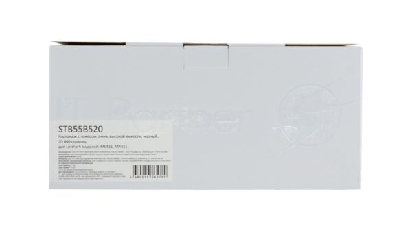 Картридж лазерный Fplus STB55B520 чёрный (20000 стр.) для Lexmark MS431, MX431 (аналог 55B5X0E)