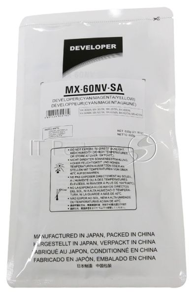 Девелопер CET CET171010 (MX-60NVSA) для Sharp MX-3050N/4050N/5070N/C3081R/C5081D 400000 стр.