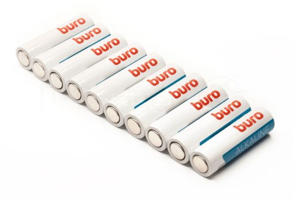 Батарея Buro Alkaline LR6 AA (10шт) коробка