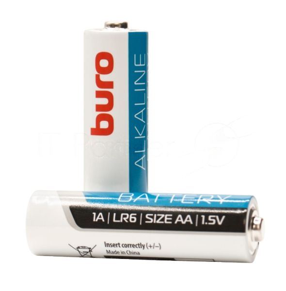 Батарея Buro Alkaline LR6 AA (4шт) блистер