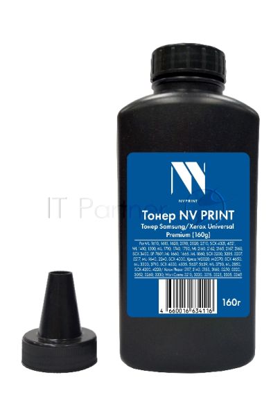 Тонер NVPrint Samsung/Xerox Universal (160г) пакет для ML-1610, 1615, 1620, 1625, 2010, 2015, 2020, 2510, 2570, 2571, SCX-4321, 4521, ML-1410, 1500, 1510, ML-1710, 1740, 1745, 1750, 1755, 1780, ML-2160, 2162, 2165, 2167, 2168, SCX-3400, 3405, 3407, SF-760P, ML-1660, 1665, 1667, 1670, ML-1860, 1865, 