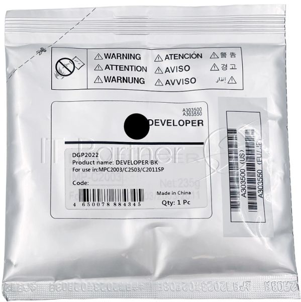 Девелопер CET для RICOH MPC2003/C2503/C2011SP черный, 235г