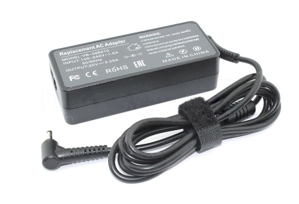 Блок питания (сетевой адаптер) для ноутбуков Lenovo 20V 3.25A 65W 4.0x1.7мм OEM