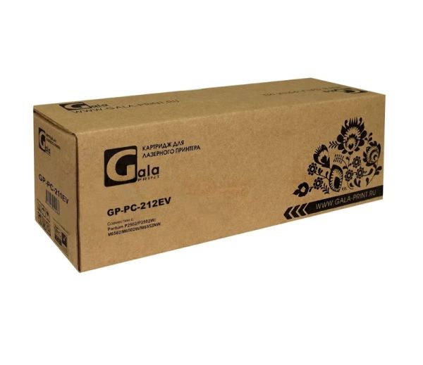 Картридж GalaPrint GP-PC-212EV черный (1600 стр) для Pantum P2502/P2502W/M6502/M6502W/M6552NW