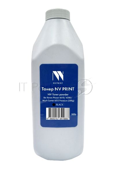 Тонер + девелопер NVPrint для Xerox Phaser 6510, 6280, WorkCenter 6515 Premium (500г) черный