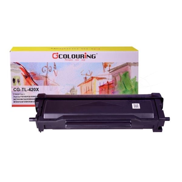 Картридж Colouring CG-TL-420X черный (6000 стр) для Pantum P3010D/P3010DW/P3300DN/P3300DW/M6700D/M6700DW/M6800FDW/M7100DN/M7100DW/M7200FD/M7200FDN/M7200FDW/M7300FDN/M7300FDW