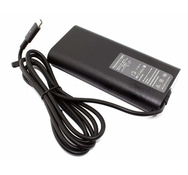 Блок питания (сетевой адаптер) для ноутбуков Dell 5V/20V-6.5A 130W Type-C, OEM