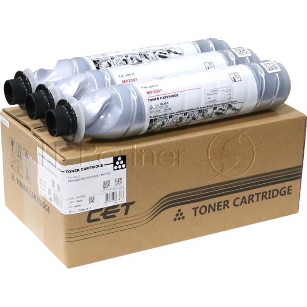 Картридж лазерный (SD6) 841769 для Ricoh Aficio MP1813L/MP2001L/MP2501L/MP2001SP/MP2501SP/MP2013L CET, 230г, 9000 стр., CET6367