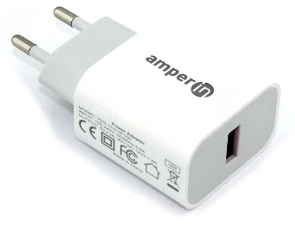 Блок питания (сетевой адаптер) Amperin USB-C (YDS-TC025-001) 25W, черный