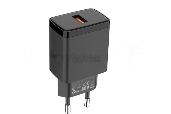 Сетевое зарядное устройство Cablexpert MP3A-PC-55, 10.5Вт, 2.1А, 1хUSB, черный, пакет