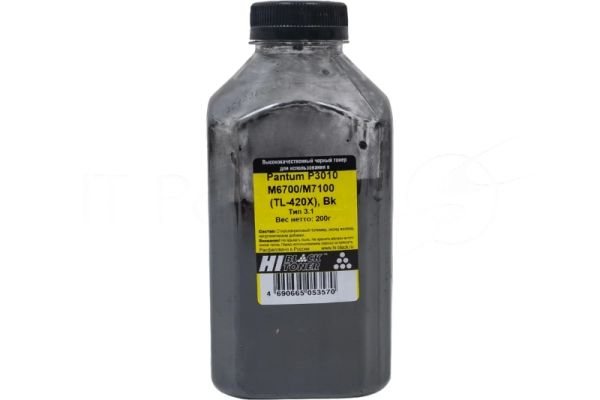Заправочный комплект Hi-Black для Pantum TL-420X P3010/M6700/M7100, 6 k + 1 чип, Bk