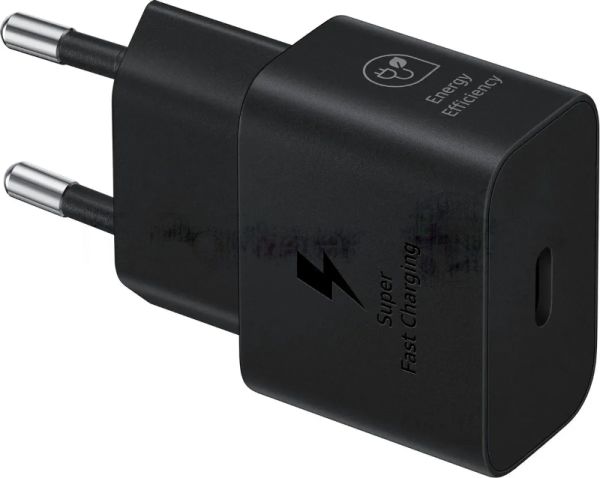 Сетевое зарядное устройство Samsung EP-T2510 25W Type-C черный + cable