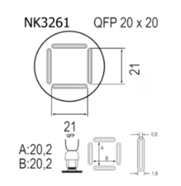 Насадка Quick NK3261