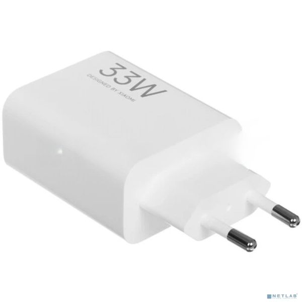 Сетевое зарядное устройство Xiaomi BHR9956EU 33W 3A (PD) USB универсальное белый