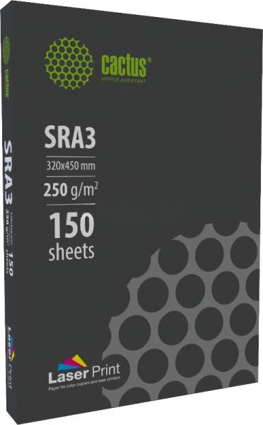 Бумага Cactus CS-LPSRA3250150 SRA3/250г/м2/150л./белый для лазерной печати