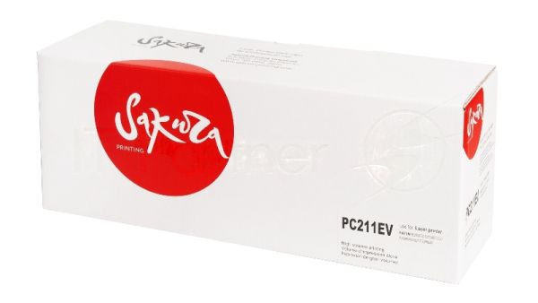 Комплект картриджей Sakura PC-211EV/PC-211P для Pantum PP2500M6500/M6600, черный, 1600+1600 к.(2 картриджа в упаковке)