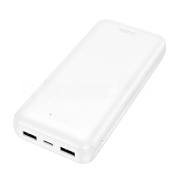 Портативный аккумулятор HOCO J153A 20000mAh 2USB+1Type-C+1micro USB 2.0A, белый