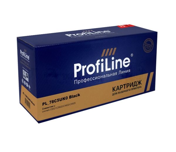 Картридж Profiline PL-78C5UK0 для принтеров Lexmark CS521/CS622/CX622/CX625 черный 10500 копий