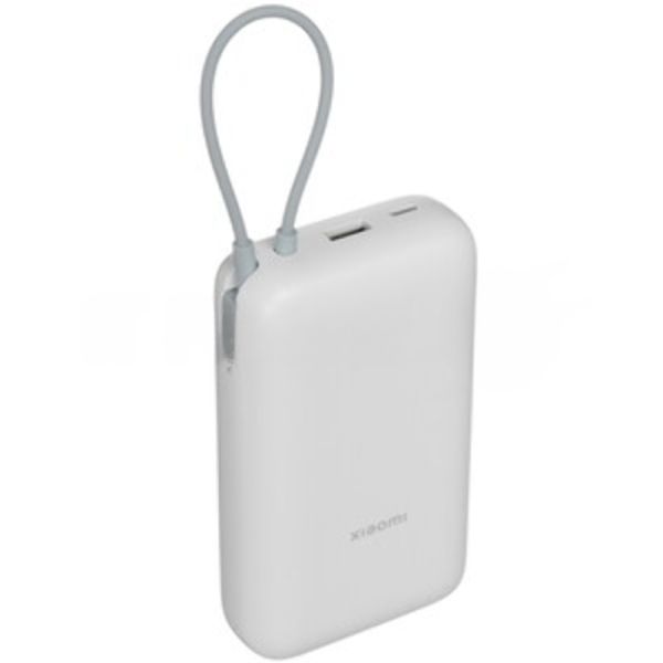 Портативный аккумулятор Xiaomi BHR9738GL 20000mAh QC3.0/PD2.0 22.5W 3A USB-A/USB-C светло-серый