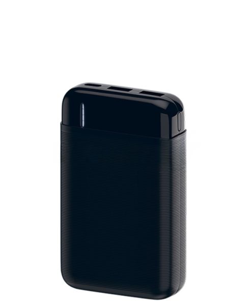 Внешний аккумулятор Maxvi PB10-07 10000 мАч, 2A, 2хUSB/Type-C/MicroUSB
