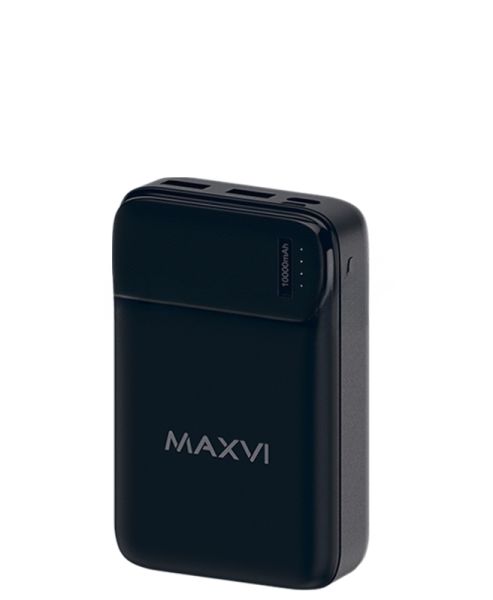 Портативный аккумулятор Maxvi PB10-08 10000 мАч, 2A, 2хUSB/Type-C/MicroUSB