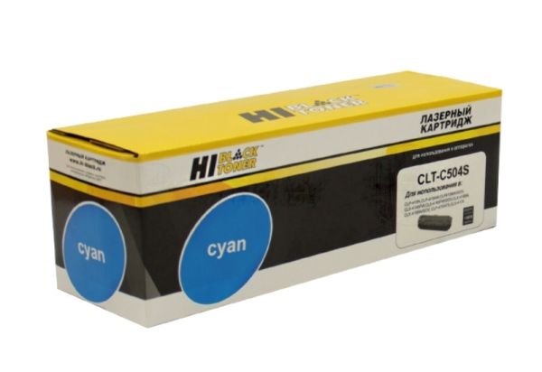 Картридж Hi-Black CLT-C504S Samsung CLP-415/470/475/CLX-4170/4195, C, 1,8K