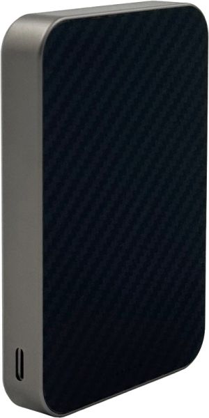 Мобильный аккумулятор Magssory PBN022 10000mAh QC4.0/PD3.0 15W 3A USB-C беспров.зар. титановый