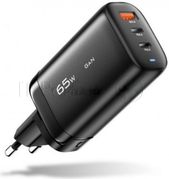 Зарядное устройство 220В 65Вт KS-is (KS-606) GaN