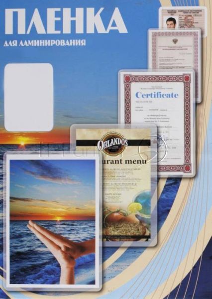 Пленка для ламинирования Office Kit, 250 мкм, A4, 100 шт., глянцевая216х303 (PLP12123-1)