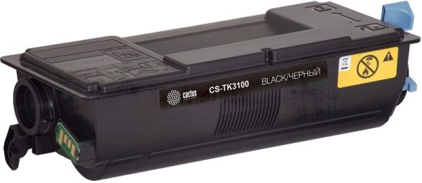 Картридж лазерный Cactus CS-TK3100 черный (12500 стр.) для Kyocera Ecosys FS-2100D/2100DN