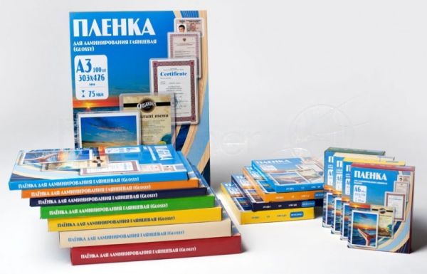 Пленка для ламинирования Office Kit 100мкм A6 (100 шт) глянцевая 111x154 мм PLP111 (PLP111*154/100)