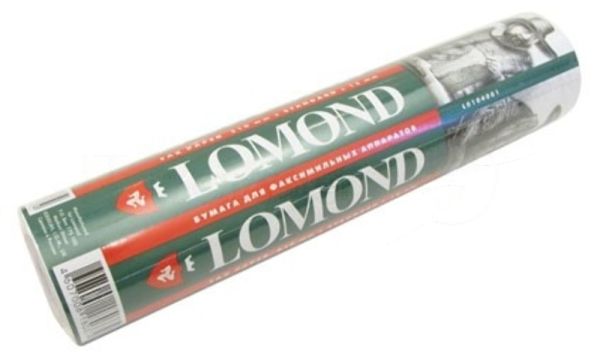 Термобумага Lomond 104001/белый для факса