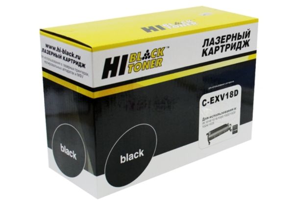 Драм-юнит Hi-Black C-EXV18D, 21000 стр., для Canon iR 1018/1020