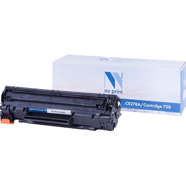 Картридж лазерный NVPrint совместимый HP CE278A/Canon728 для LJ P 1566/P1606/Canon MF4410/MF4430/MF4450 (2100k)