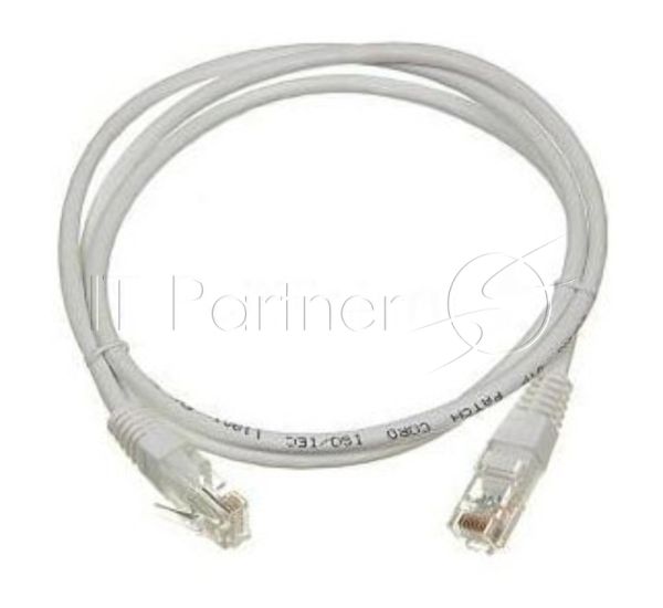 Патч-корд LANMASTER UTP TWT-45-45-1.0-WH вилка RJ-45-вилка RJ-45 cat.5е 1м белый ПВХ