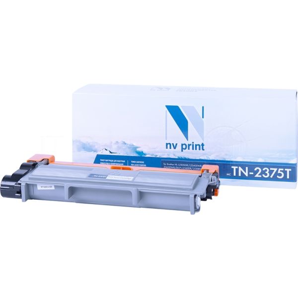 Картридж NVPrint совместимый Brother TN-2375T для HL-L2300DR L2340DWR 2360DNR/2365DWR/DCP-L2500DR/2520DWR/2540DNR/2560DWR/MFC-L2700DWR/2720D/2740D (2600k)