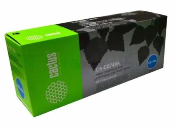 Картридж лазерный Cactus CS-CE740A черный (7000 стр.) для HP CLJ CP5220/CP5221/CP5223/CP5225/CP5227/CP5229